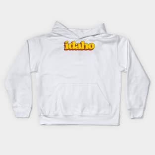 Idaho 70s Groove Kids Hoodie